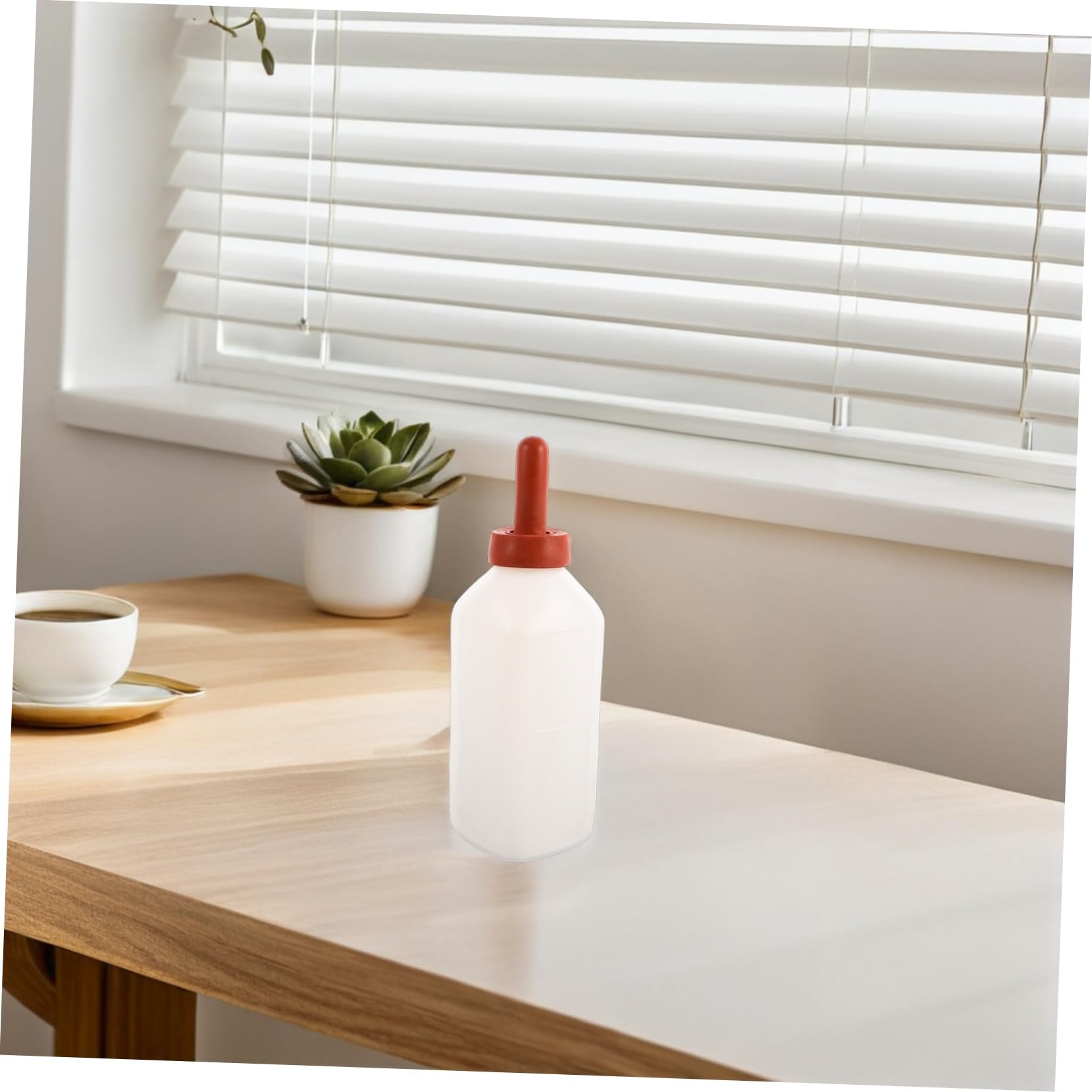 TOYANDONA 2piezas Biberón Vertical De Recipiente Para Leche Comedero Para Terneros Biberón Para Corderos Herramienta Para Alimentación De Animales Para Granjas y Establos