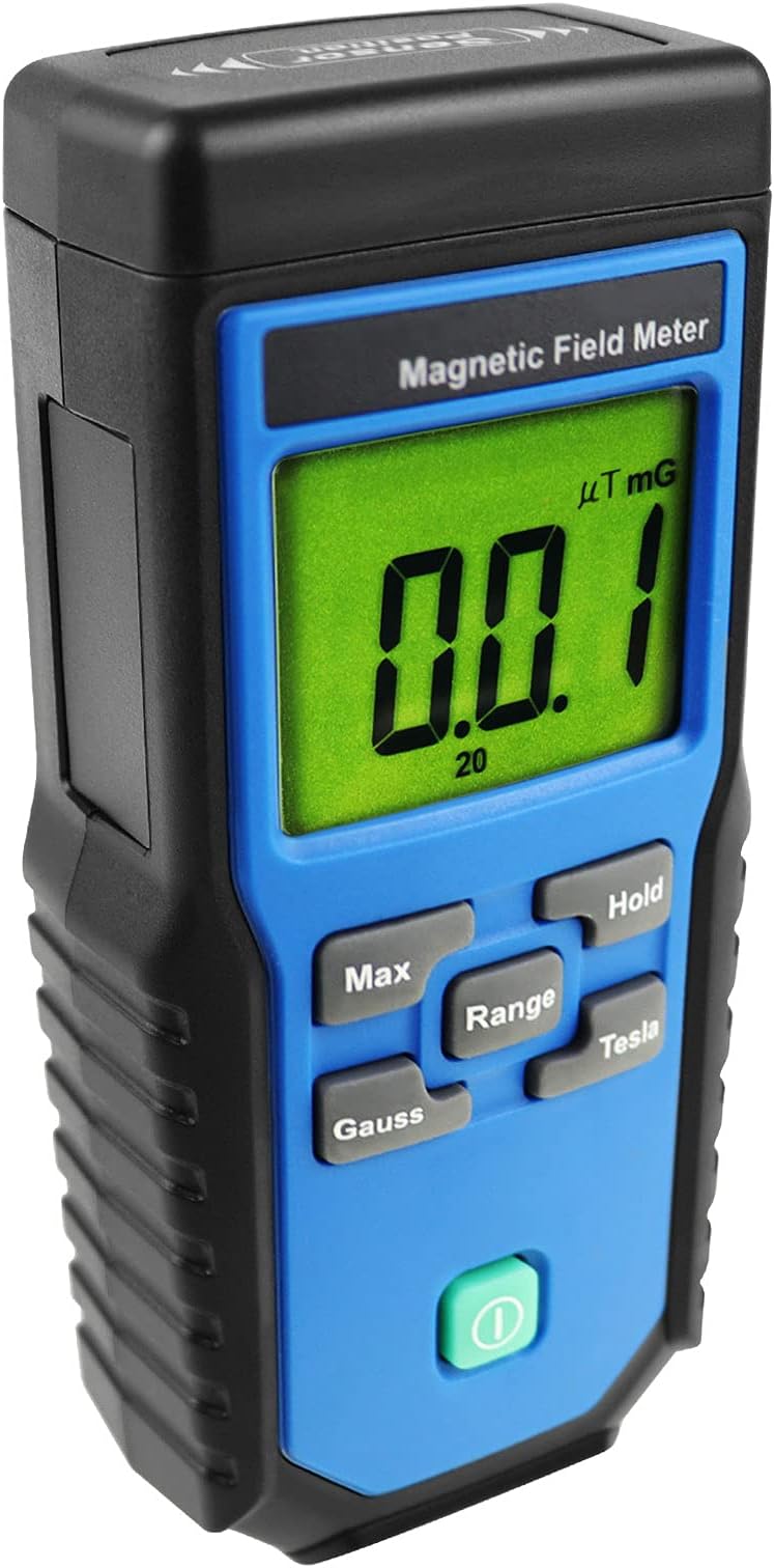Gauss EMF ELF Meter Detector Electromagnetic Field mG