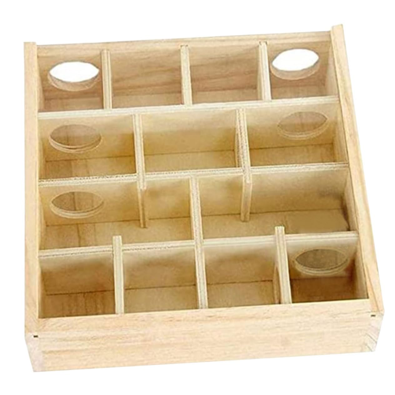Hamster Labyrinthspielzeug mit Mehreren Gittern Khaki