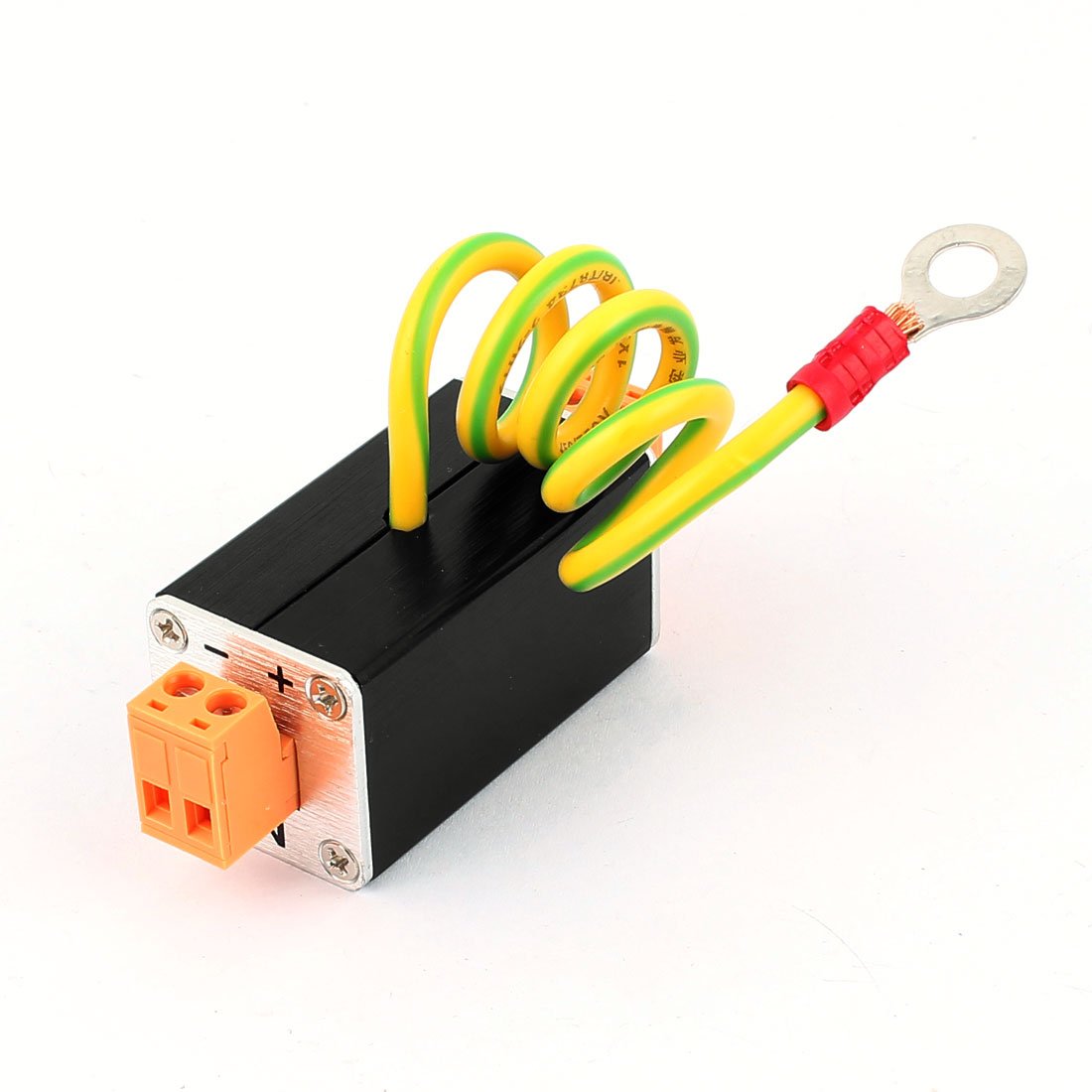 Aexit RS485 DC Lighting Accessories 5V lighting Arrester Power Surge Low Voltage Transformer Protection Black