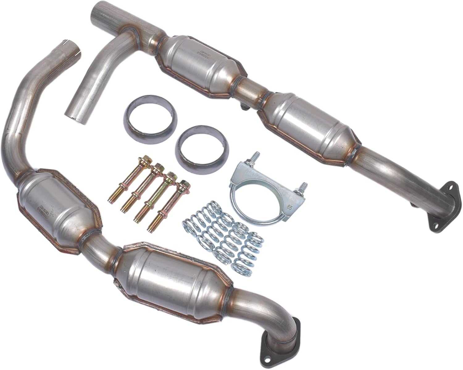 Y Pipe Catalytic Converter 50493 Replacement for Ford E-150 E-250 E-350 Super Duty 5.4L 2005-2008 AKWH