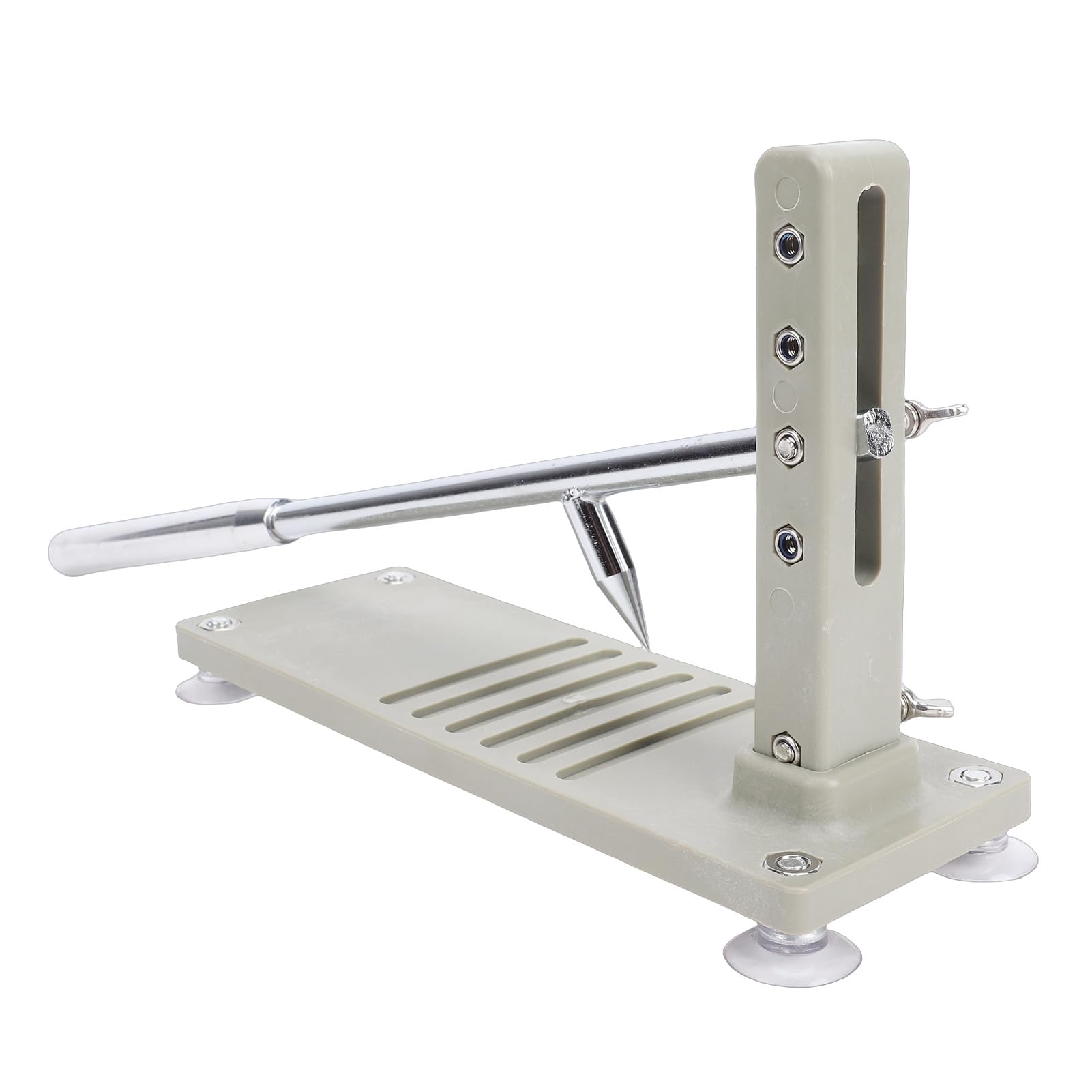 Kit Herramientas para Abrir Ostras, Máquina Ajustable para Abrir Ostras, Herramienta Acero Inoxidable para Almejas, Incluye Cuchillos, Guante y Abrazadera en G