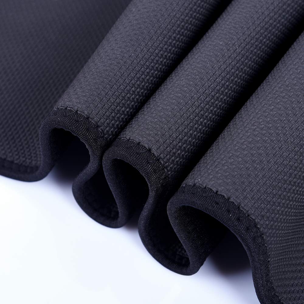 SPIKE Sweat Slim Belt Tummy Tucker Shapewear for Men and Women Non-Tearable Neoprene Shaper wear and Tummy Trimmer Exercise Waist Trainer Abs Sauna Stomach Belt up to 45 Inches Waist Size (Black) 3
