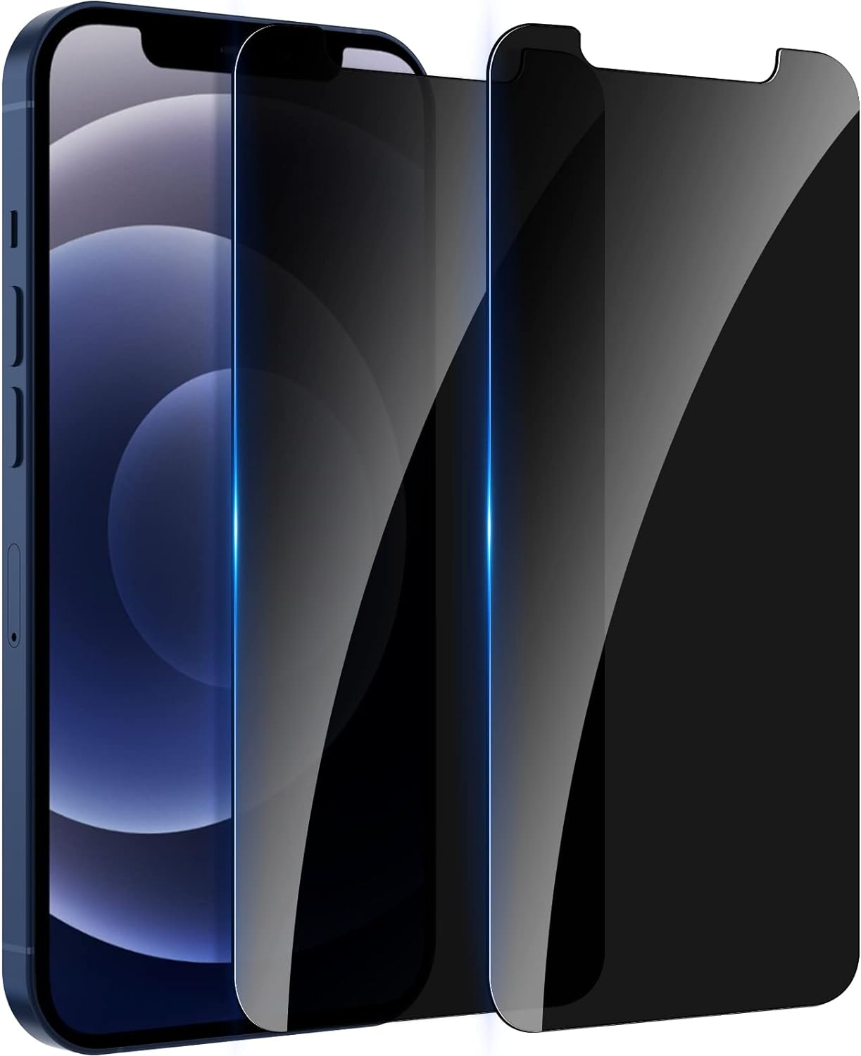 WHPXJY [2 Pack] Privacy Screen Protector for iPhone 12/12