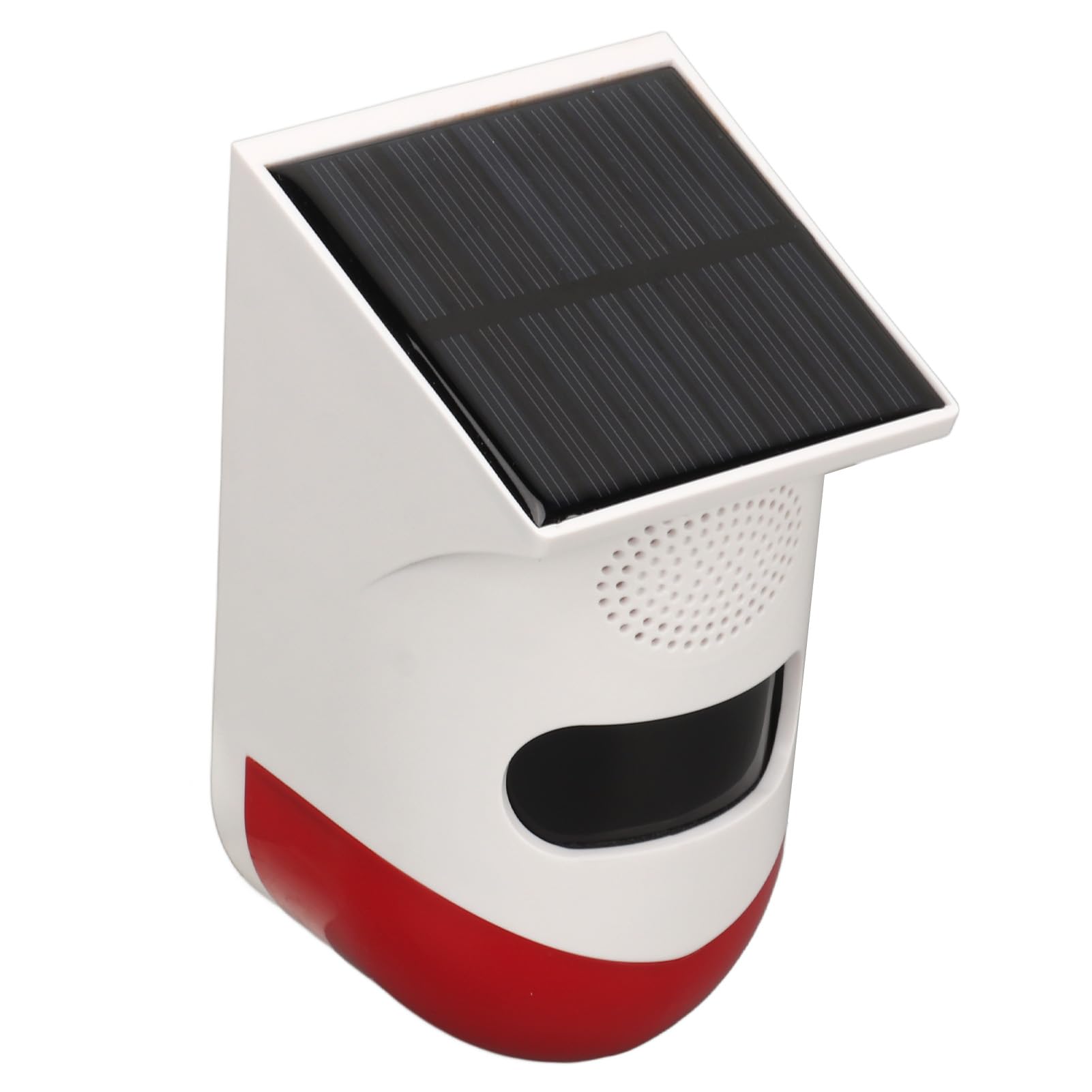 Sensore di Movimento Antifurto con Luce Stroboscopica Solare Impermeabile 120 DB per Villa e Garage Design Durevole