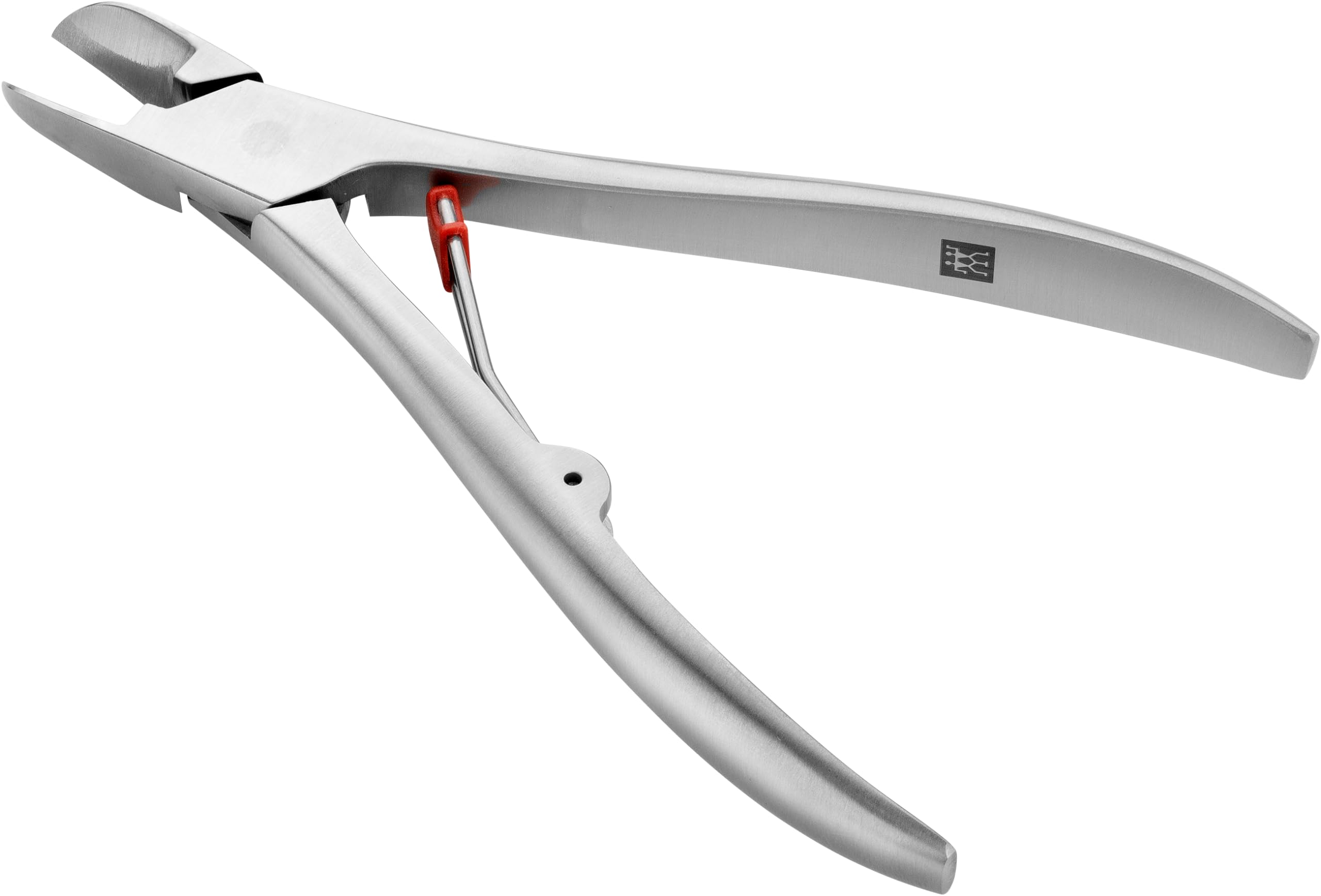 ZWILLING Pince à ongles (Coupe-ongles professionnel, Tranchants pour ongles durs, Forme ergonomique, Hypoallergénique), Premium, argent, 125 mm