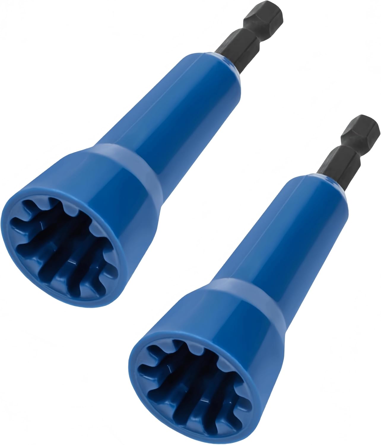 2 Pcs Wire Nut Twister,Wire Twister Tool for Drill,Wire Nut Twister for Drill with 1/4" Chuck to Enhanced Wiring Efficiency,Blue