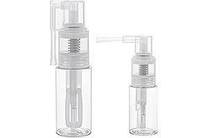 2Pcs Powder Spray Bottle 50ml+14ml Bottles