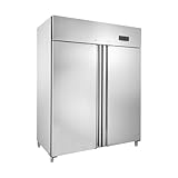 GastroHero ECO 1300 GN 2/1 Monoblock Gastronomie Kühlschrank Gastronomiebedarf, 1350 Liter, Großvolumiger freistehender Gewerbekühlschrank, Energiesparend, Robuste Bauweise