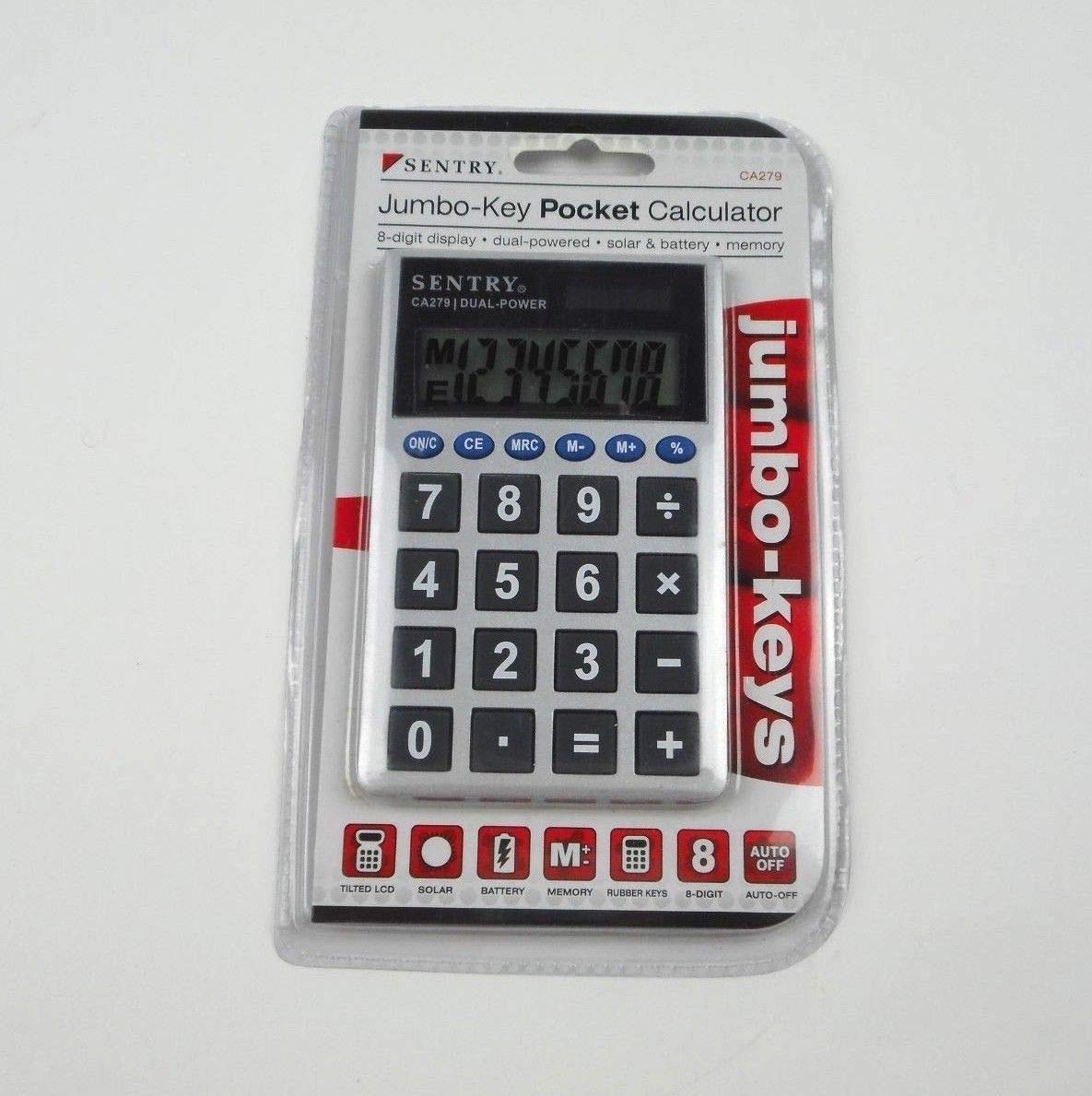 Sentry Industries Inc. Cal-Ca279 Calculator Jumbo Key