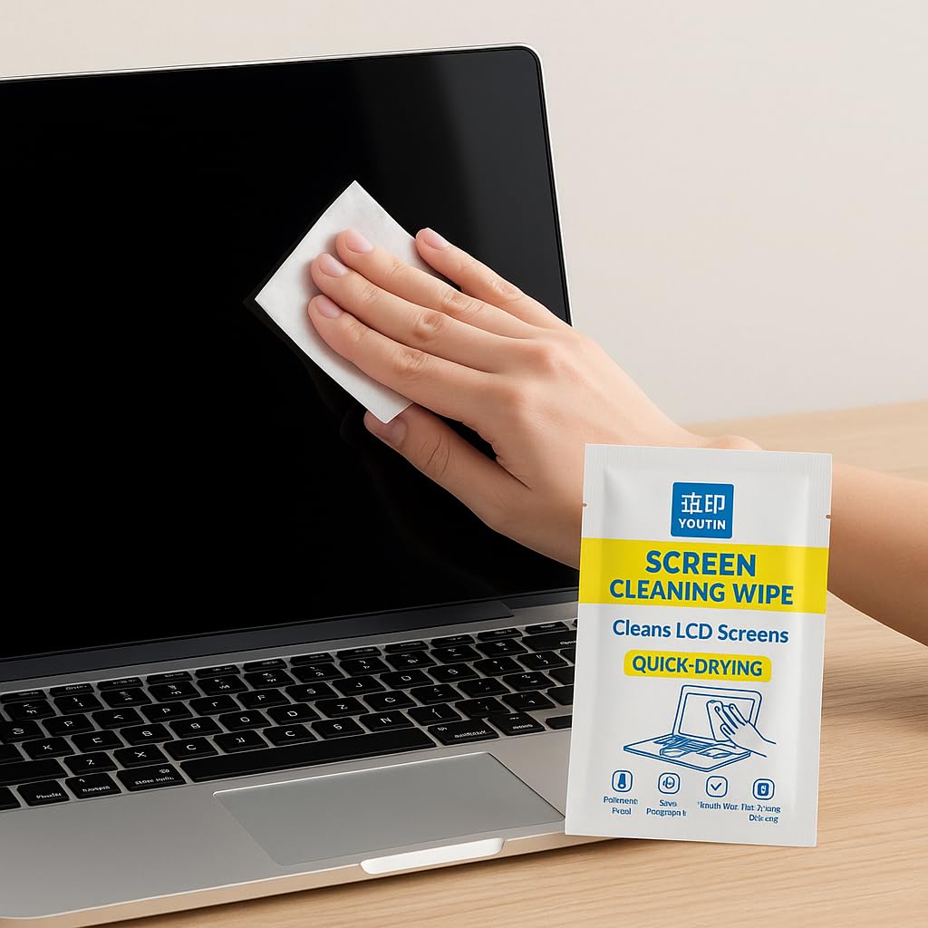 Wet Dry Wipes Pre-Moistened Lens Cleaning Wipes for Spectacles, Binoculars, Mobiles, Tablets, Laptops, LCD Display, Cameras Set(Pack of 1)(50 PCS) 3