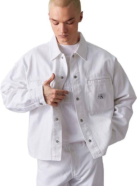 Amazon.co.jp: [カルバン クライン] 【ブランド公式】 ボクシー シャツ