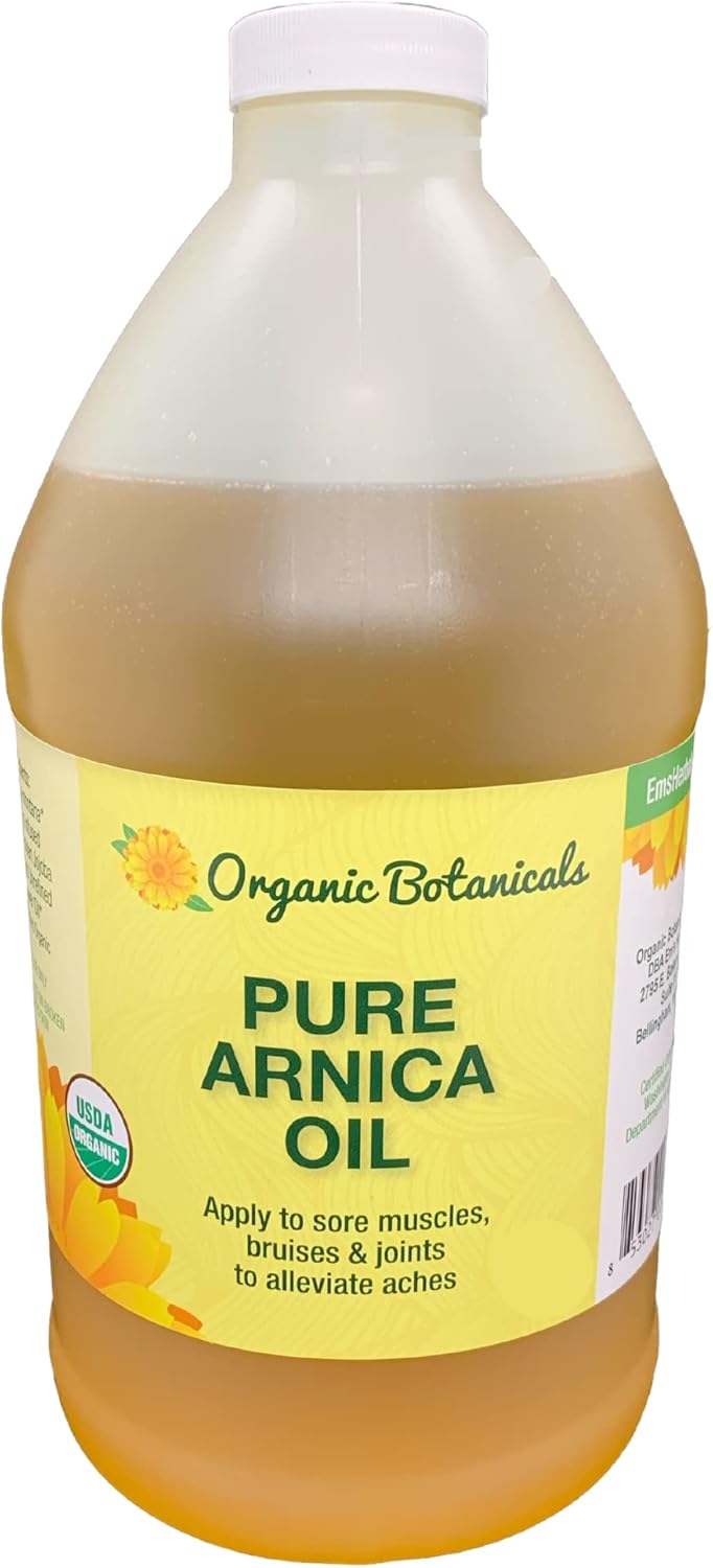 Organic Botanicals, Arnica Oil Pure Organic Muscle Pain