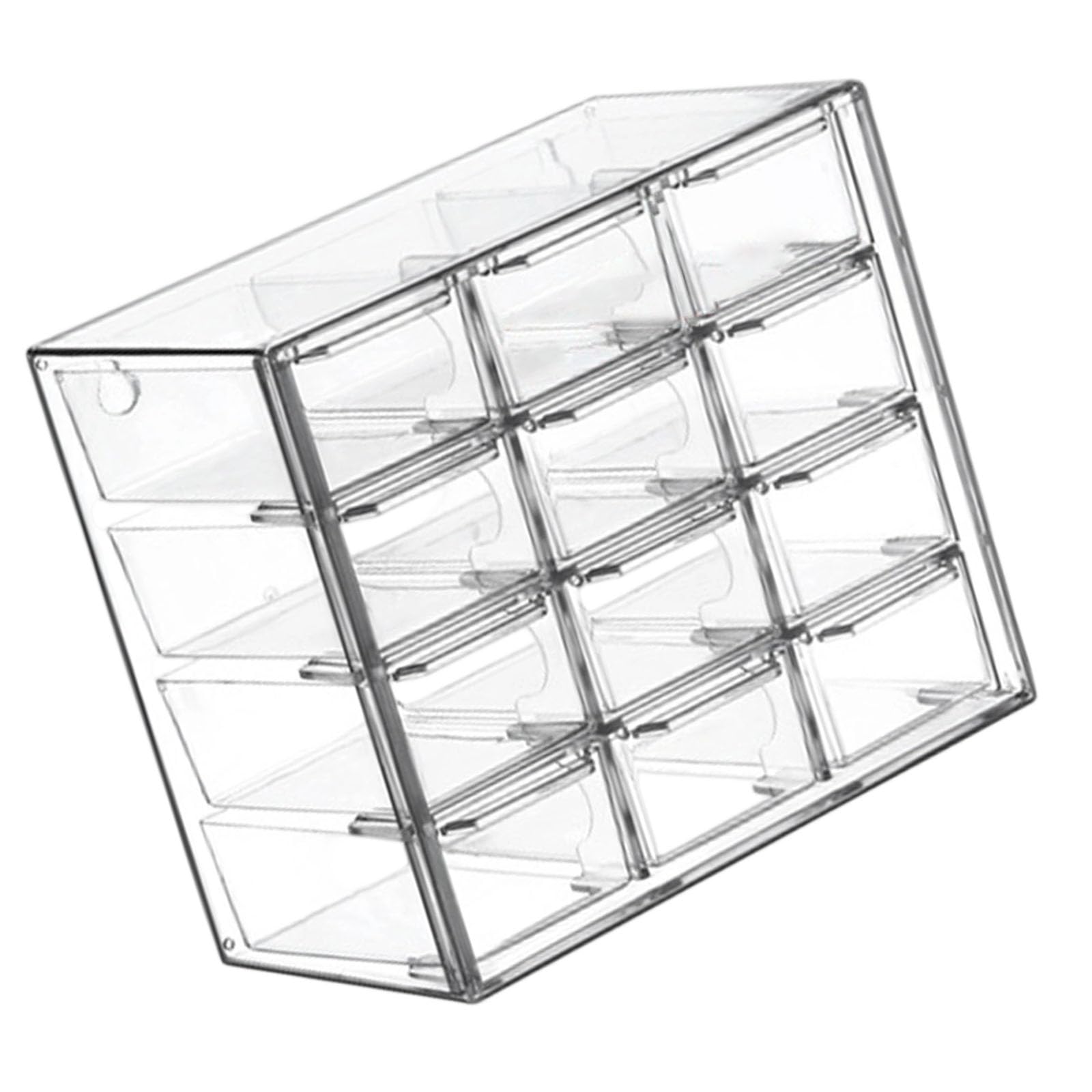 ZYOUQI Eyewear Storage Layer Drawer Desktop Cabinet in Clear Acrylic for Home Use Acrylic Storage Box