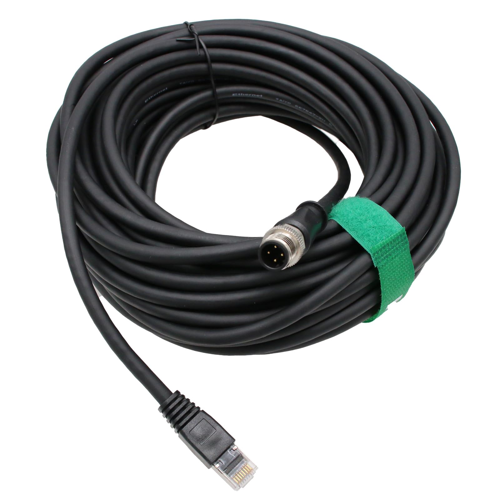 Con lăn Amazon.com: HangTon Ethernet Cable M12 D-Code 4 Pin to RJ45
