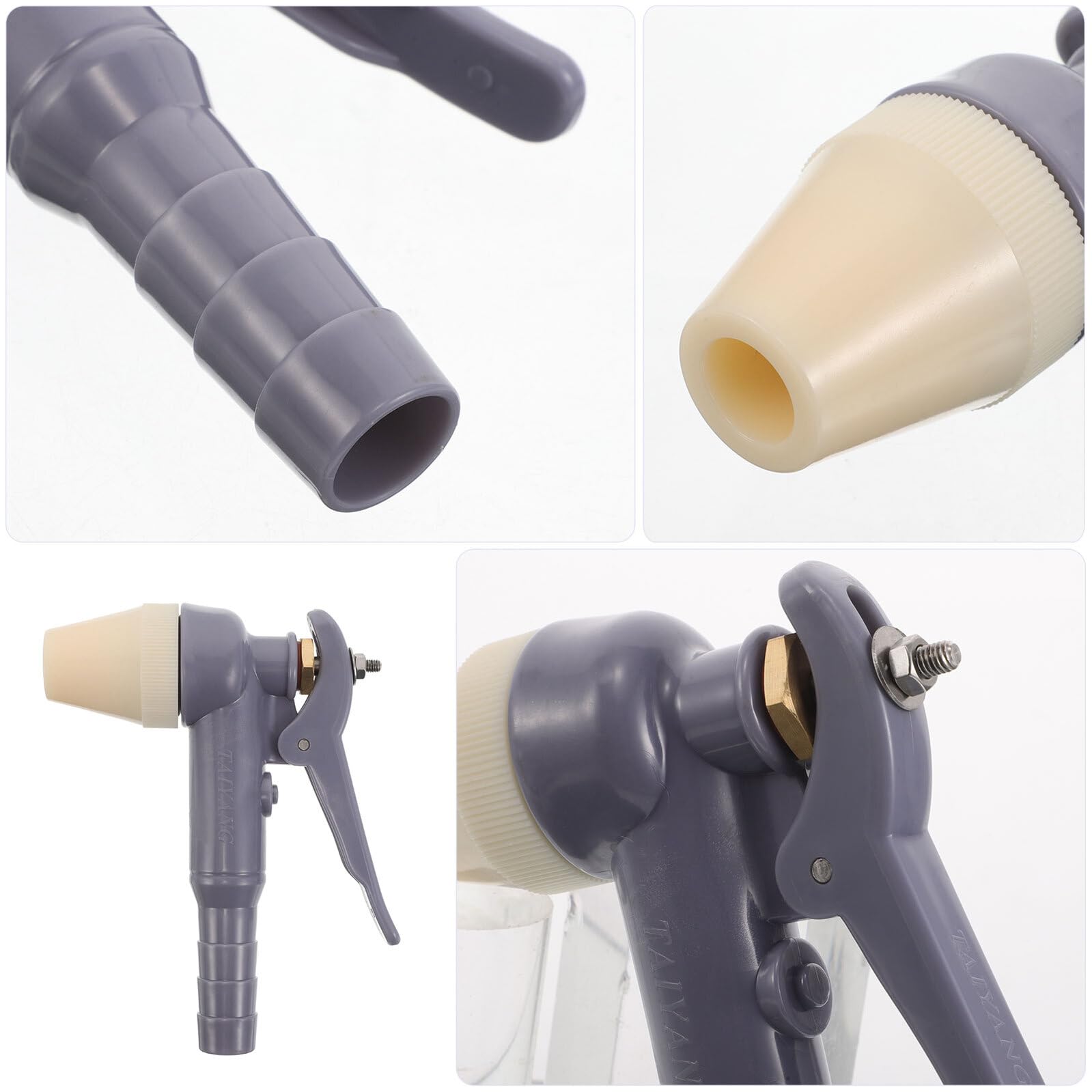 NOLITOY Pistola de Mortero Manual para Aplicar Lechada de Cemento y Cerámica Herramienta Portátil de Rejuntado de Mortero Control Preciso de Flujo Modelo 25 Uso en Cerámica y Yeso