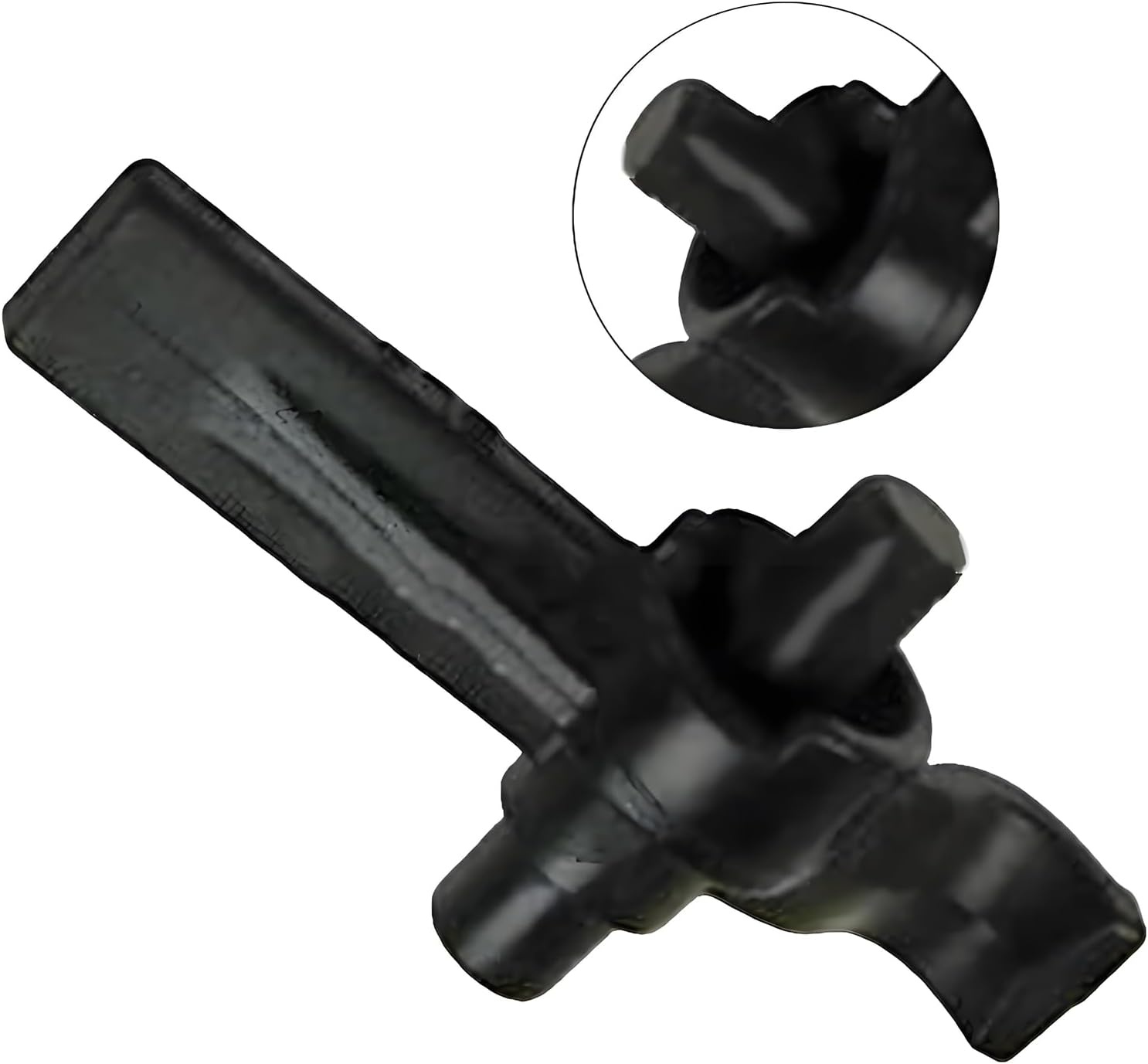 90605748 Leaf Blower Attachment Parts tube clips For dewalt part DCBL720 DCBL722 DCBL770 DCBL790 Series, Black, 2-Pack