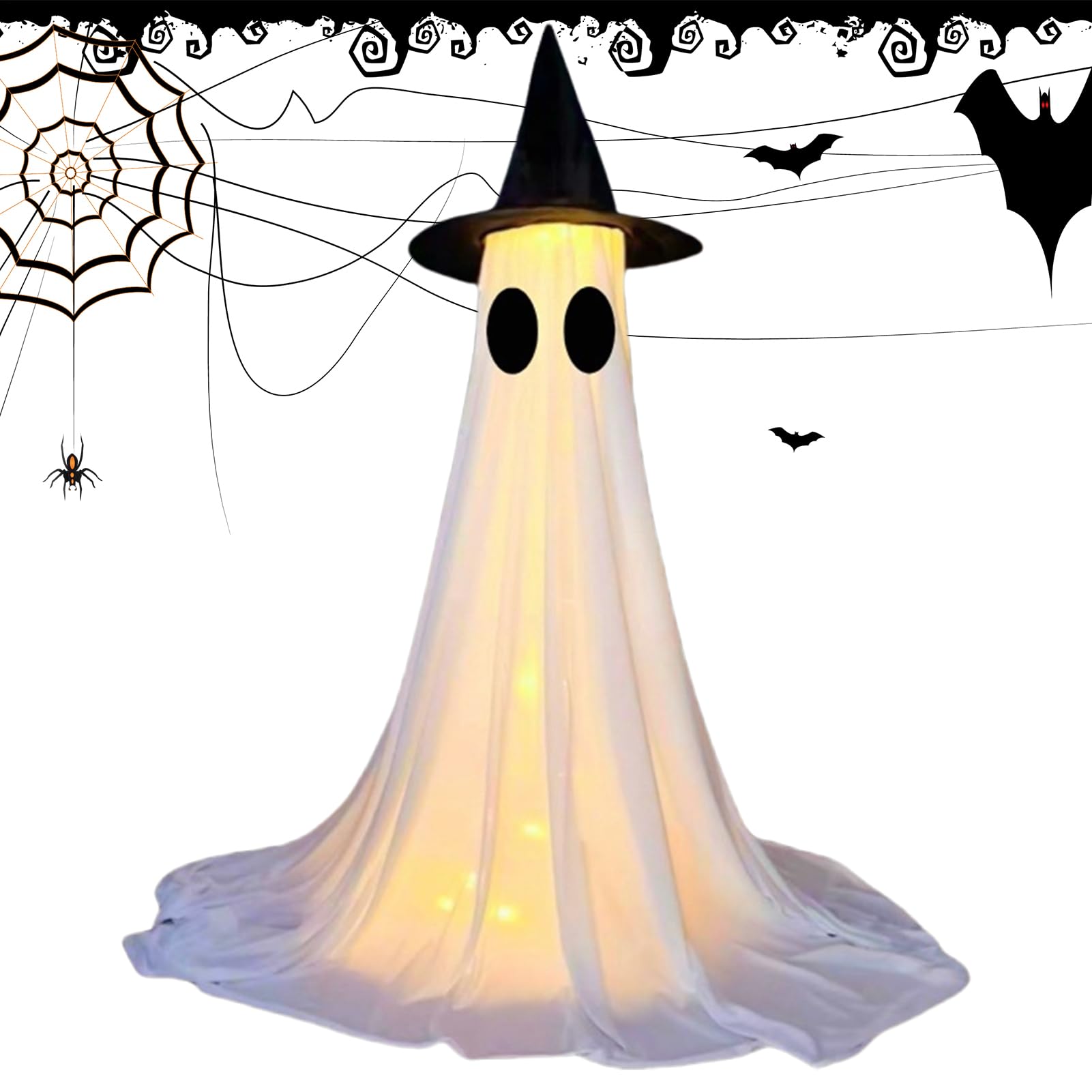 Fantôme Lumineux LED Extérieur Résistant aux Intempéries pour Jardin