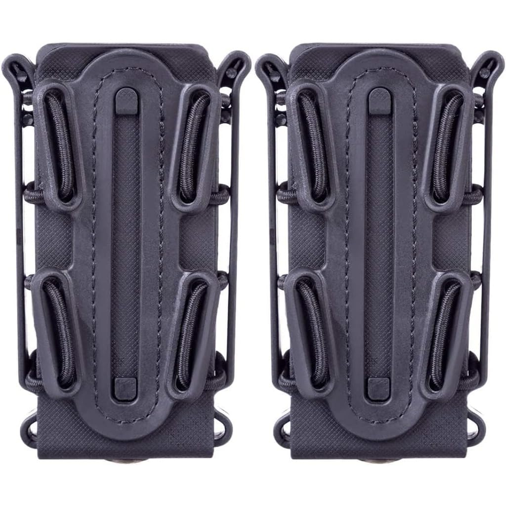 Pochette chargeur rapide 9mm Molle flexible pour airsoft et chasse RG