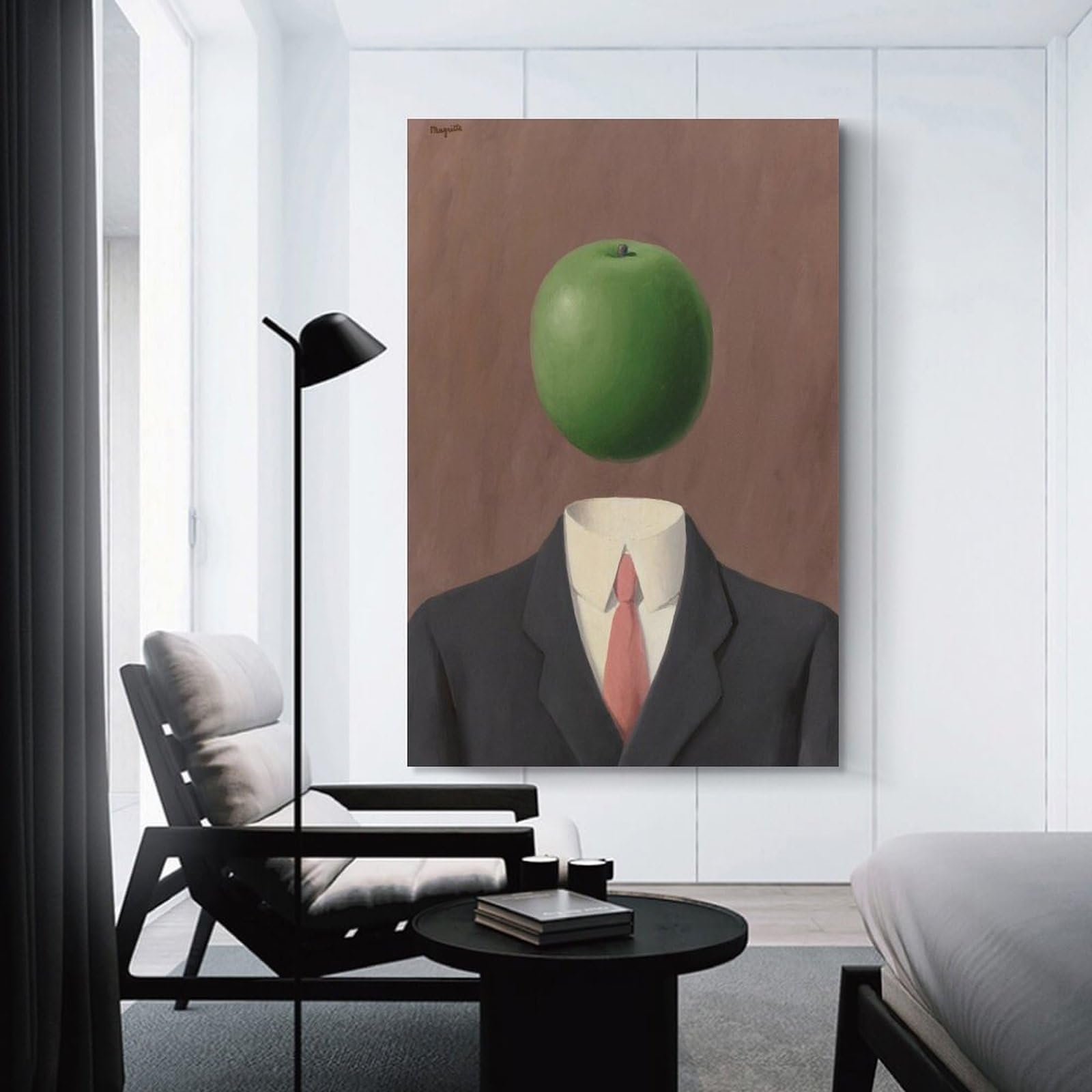 Amazon.co.jp: Rene Magritteルネ・マグリット《観念》ポスター クール