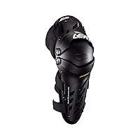 Vista 6 de Leatt Protector de carcasa rígida pivotante de espuma de impacto para rodilla y espinilla de motocicleta unisex para adultos