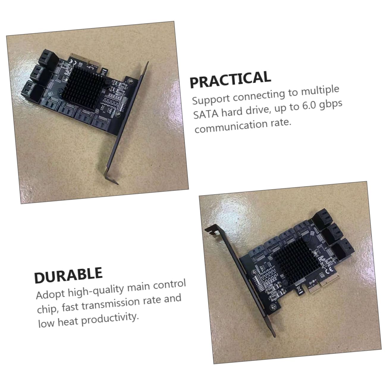 Scheda Controller 3.0 a 10 Porte Pcie X4 per Hard Disk