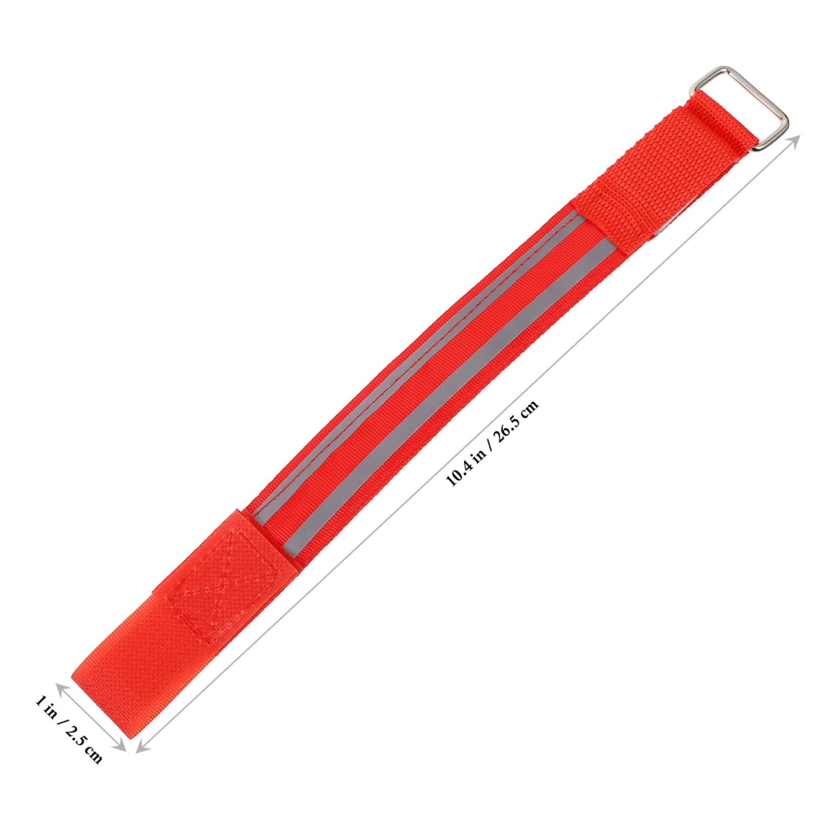 Toddmomy 6piezas Brazaletes Led Luminosos Recargables para Correr y Actividades Al Aire Reflectantes y Ligeros para Seguridad La Noche