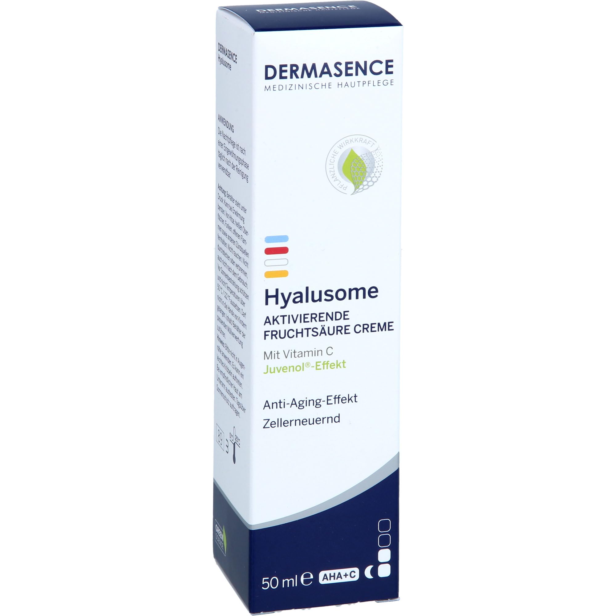 Dermasence Hyalusome Activating Fruit Acid Cream dla dorosłych do codziennej pielęgnacji ze starannie dobranym wykonaniem