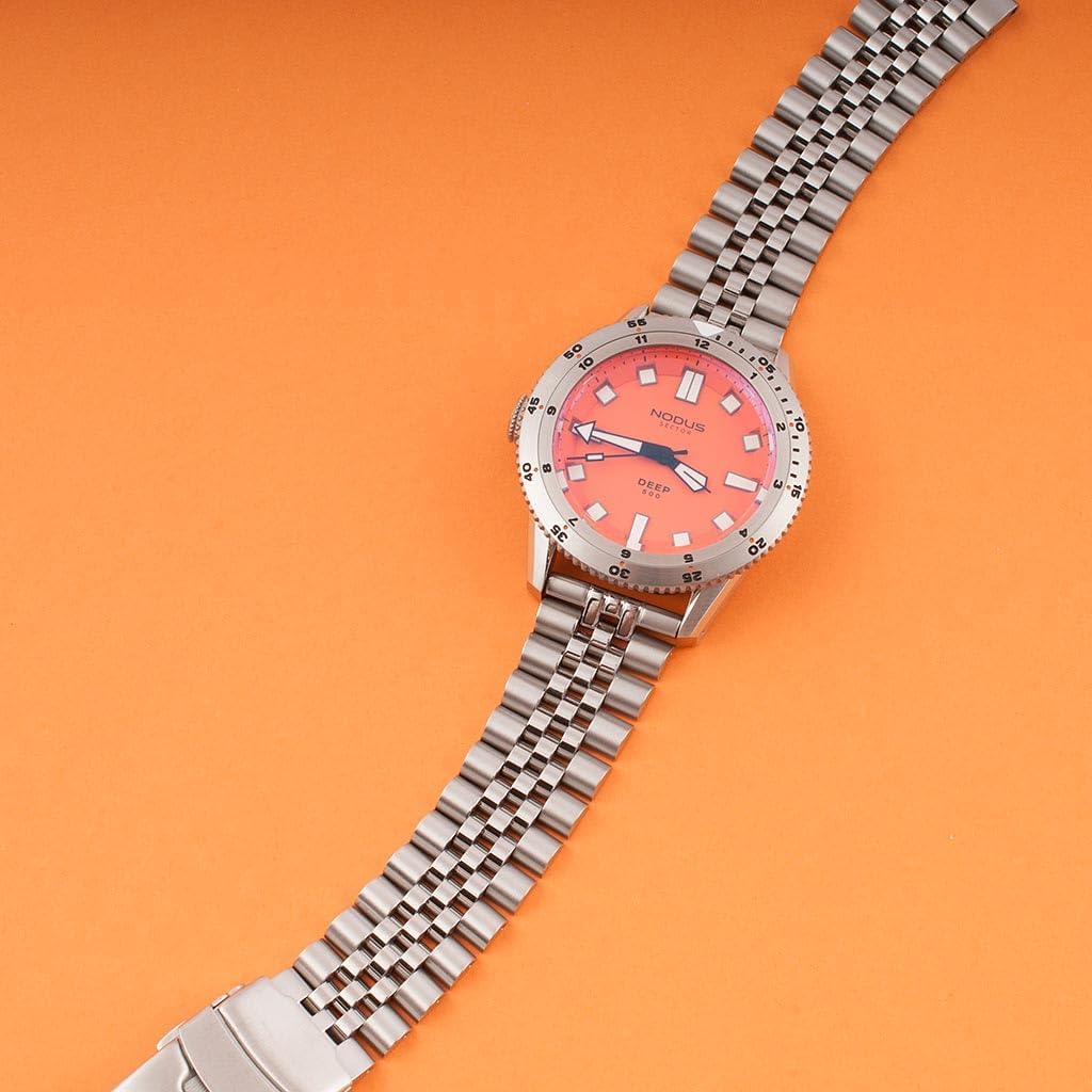 StrapHabit Jubilee Quick Release Watch Bracelet With Spring Bars - Band Strap Stainless Steel Vintage BOR 20mm 21mm 22mm