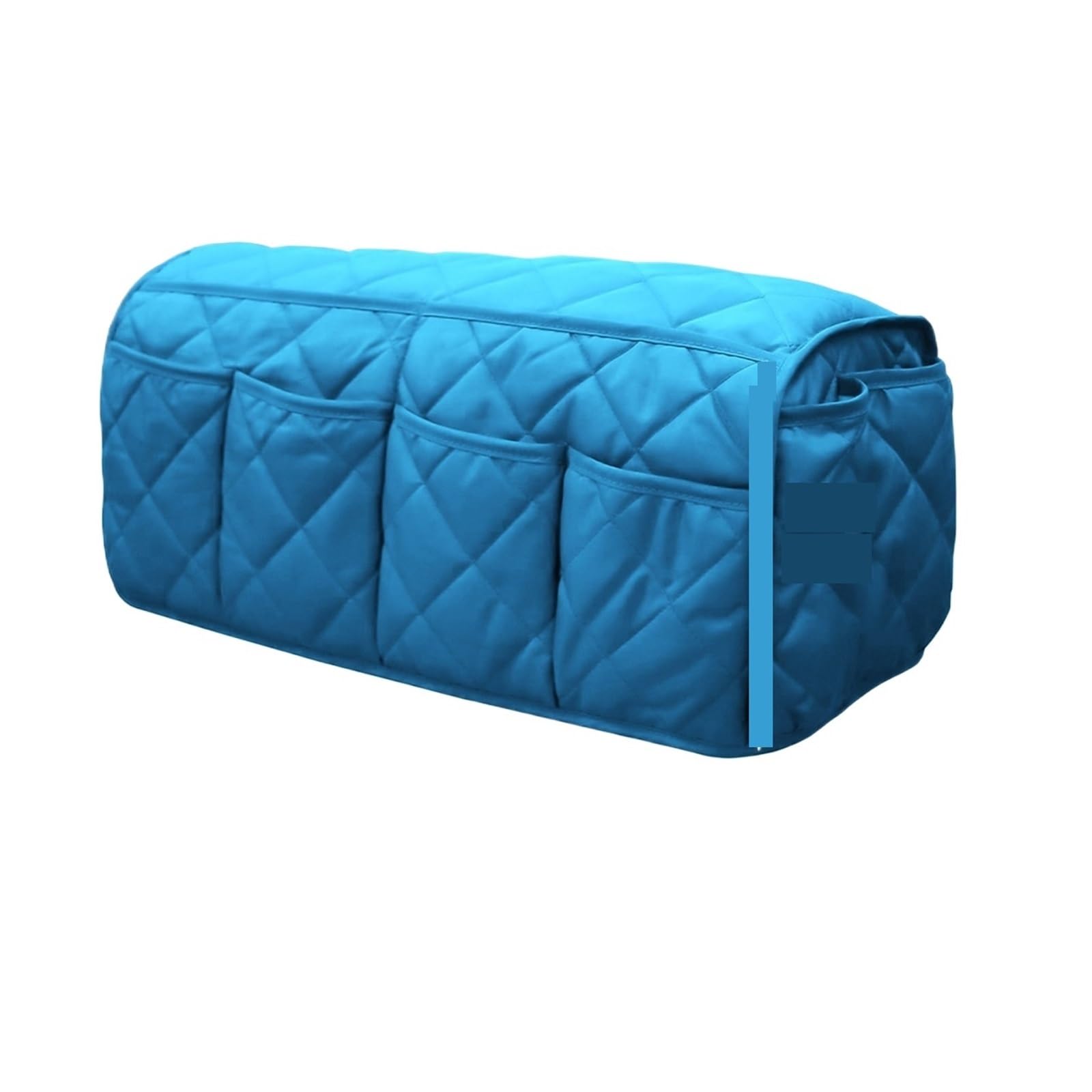Iopklytf Blue Sofa Armrest Organizer Quilted Sofa Armrest Organizer Multi Pocket