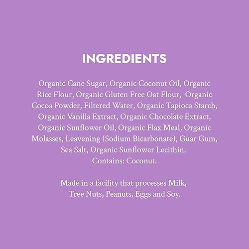 Miniatura 22 de Bakeology Galletas sin gluten – Mini galletas veganas crujientes con chispas de chocolate – Snacks sin gluten sin lácteos – Disfruta de dulces