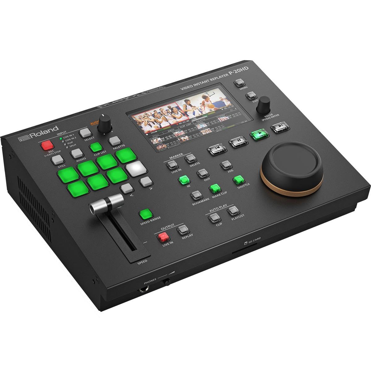 【美品】 Roland P-20HD リプレイヤー Amazon.com: Roland P-20HD Slow-Motion Instant Video Replayer