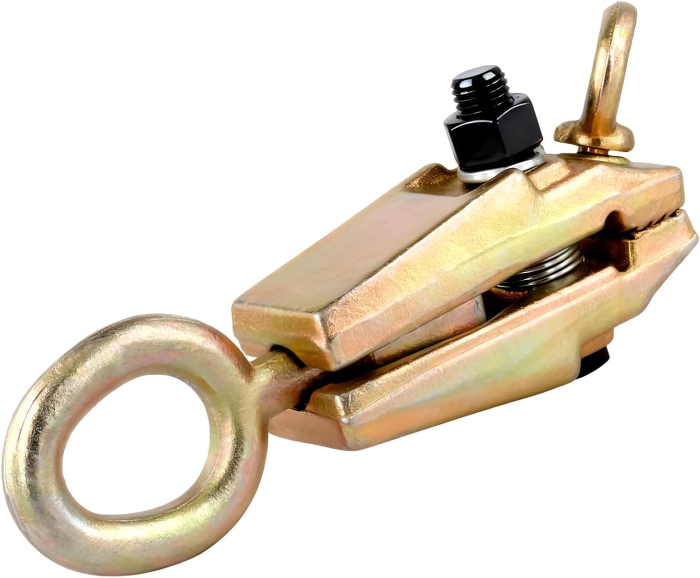 JEUIHAU 5 Ton 2-Way Auto Body Repair Clamp, Self-Tightening Frame Puller for Sheet Metal Maintenance and Collision Fixing