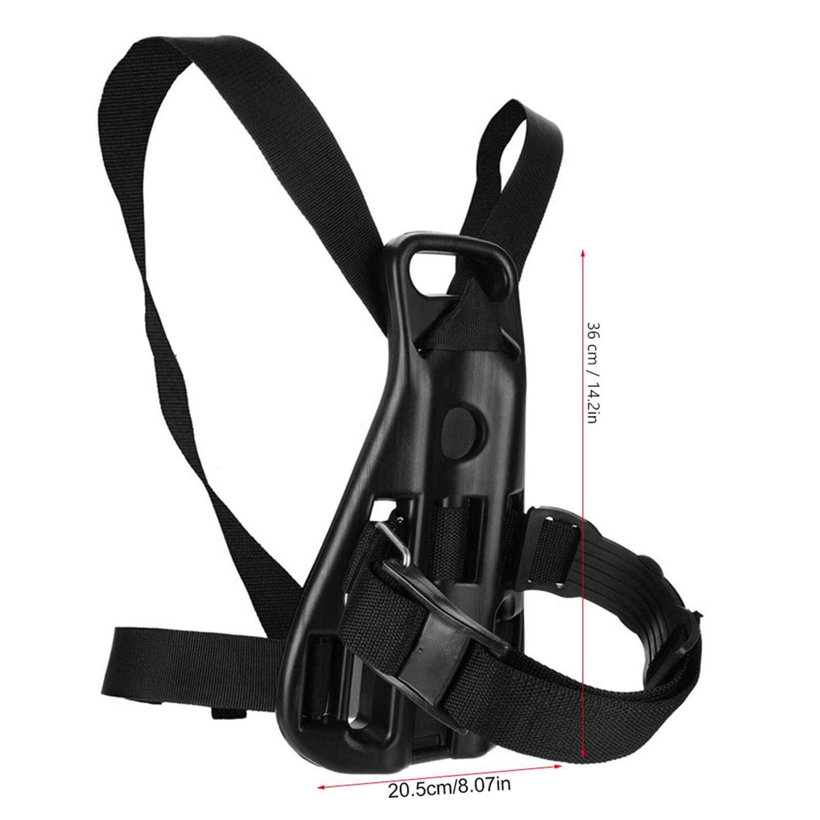 Tauchflaschenrucksack, Verstellbarer Mini Tauchflaschenhalter für einzelne Sauerstoffflaschen, Gasflaschenhalter, praktisch und leicht tragbar für Taucher, Rettungszwecke und Gasflaschentransport