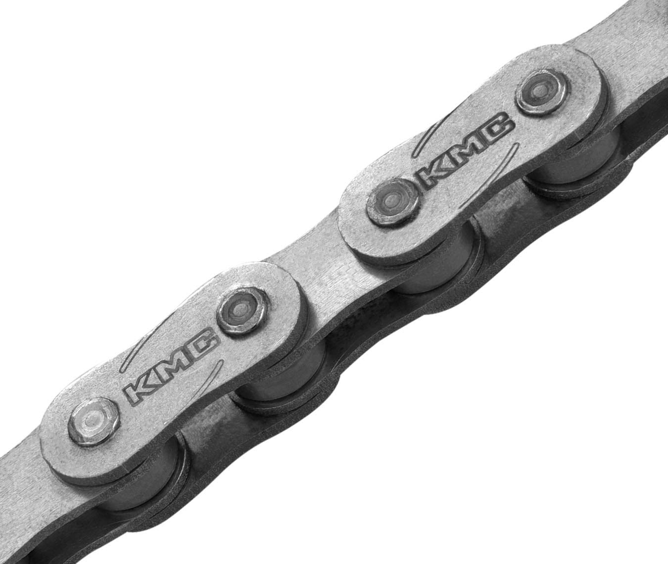 Amazon.com : KMC Unisex's Z1EHX Narrow Chain, Grey, 1/2