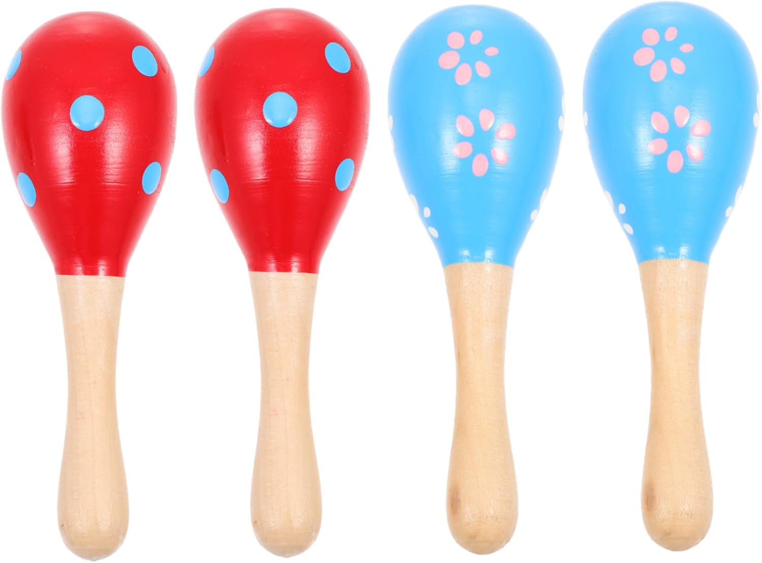 TOYANDONA 4 Uds Instrumento Musical De Práctica Maraca Sonajero De