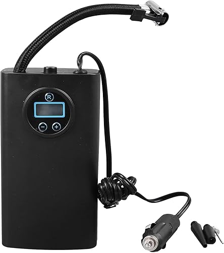 Generic Portable Wired Motorcycle Tire Inflator Pump, Electric Car Inflation Pump, Material for All Vehicles