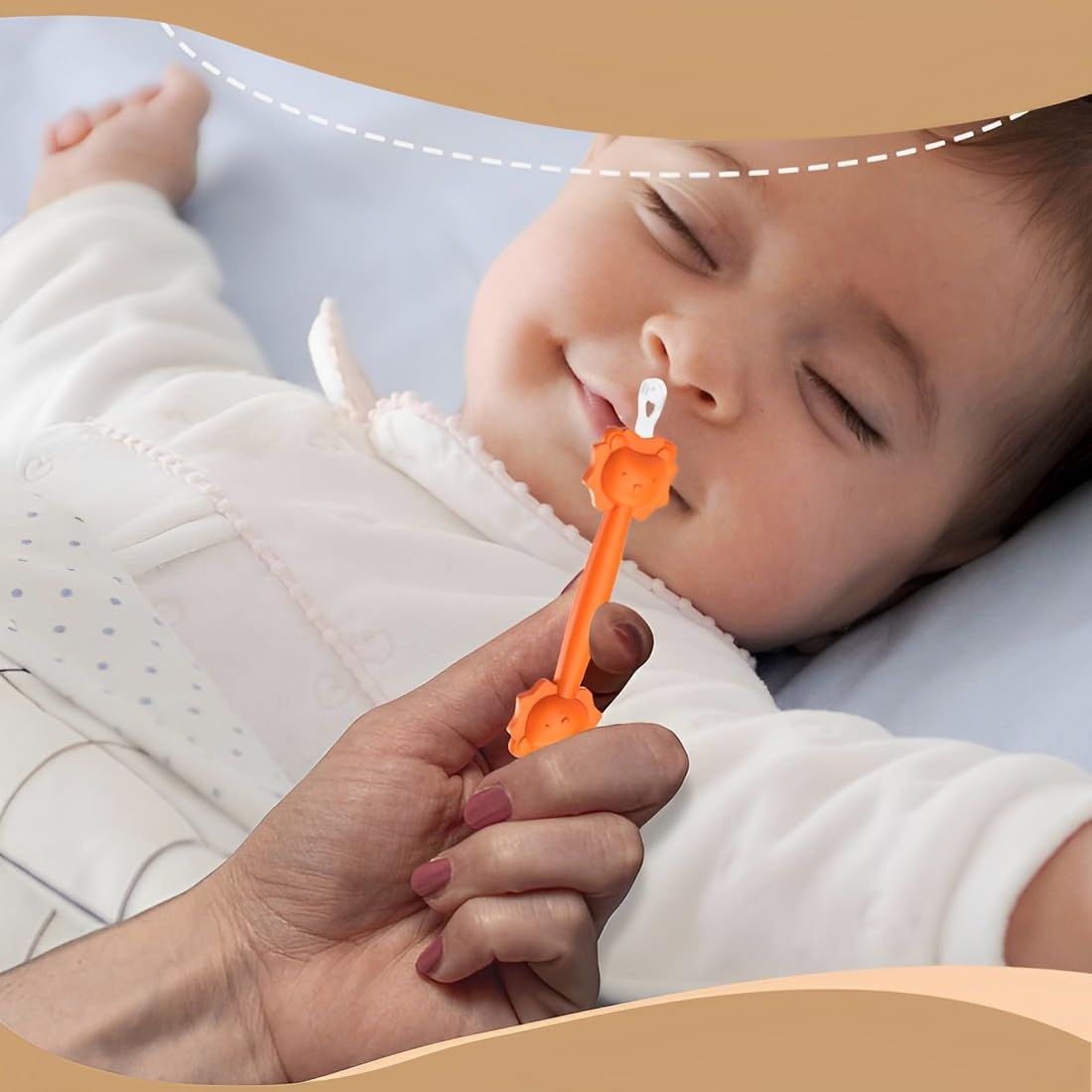 1 pinces de nettoyage nasales pour bébé Gadget cure nez bebe pour bébés et tout-Pour enlever le cérumen
