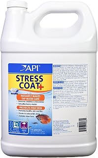 STRESS COAT Aquarium Water Conditioner 1-Gallon Bottle, Model Number: 317163100851