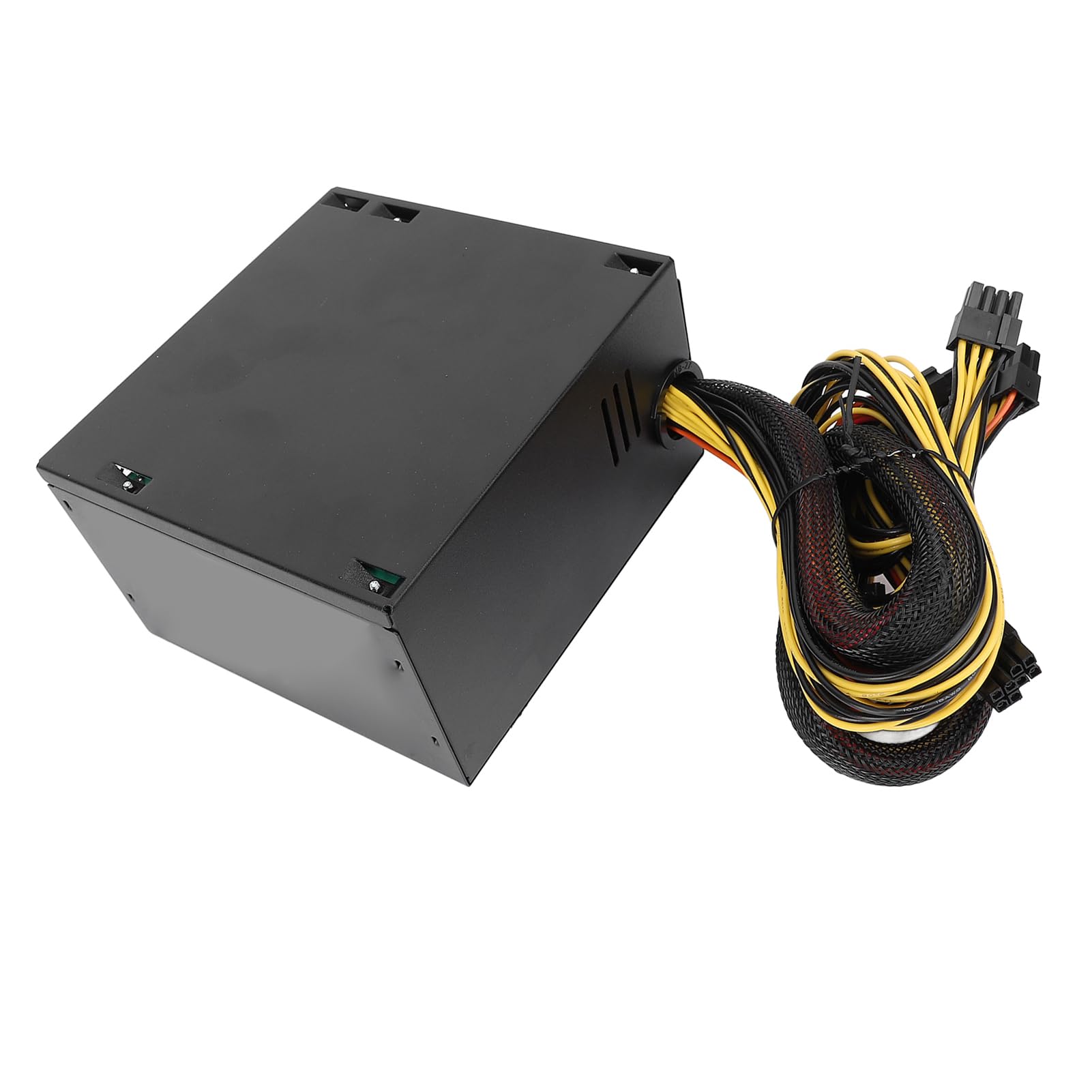 Alimentatore per computer desktop a massima efficienza energetica da 450 W con protezione da sovracorrente per utenti in lega di alluminio nero 1 W di potenza in standby
