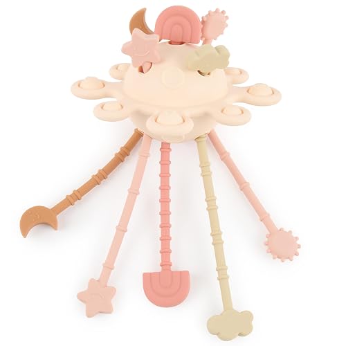 BIECO Silikon Activity Planet Oat | Jouet Bébé Montessori OVNI