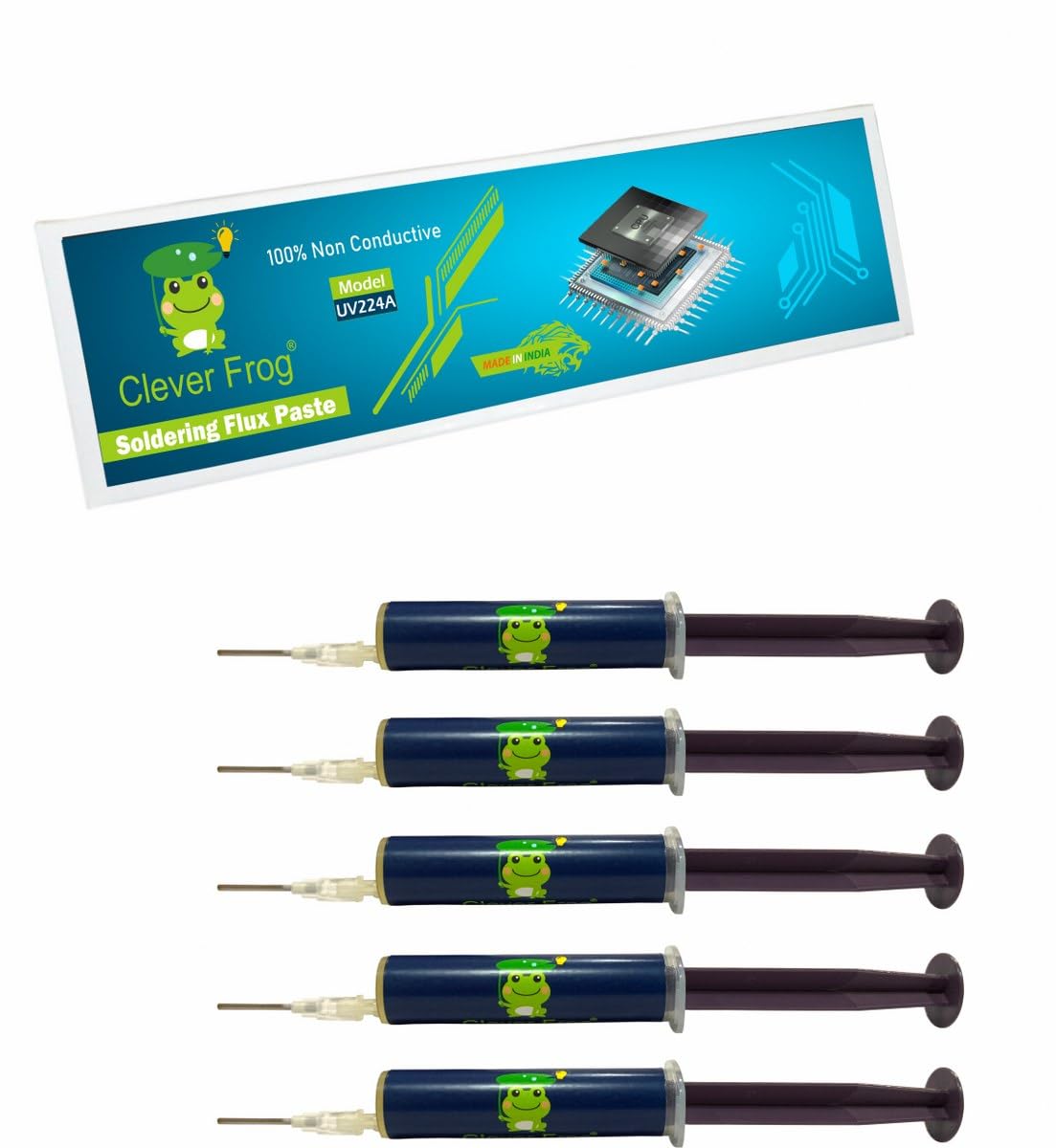 Sponsored Ad - Original No-Clean Welding | Soldering & Desoldering Flux (5 Pack Combo) (10cc Each)
