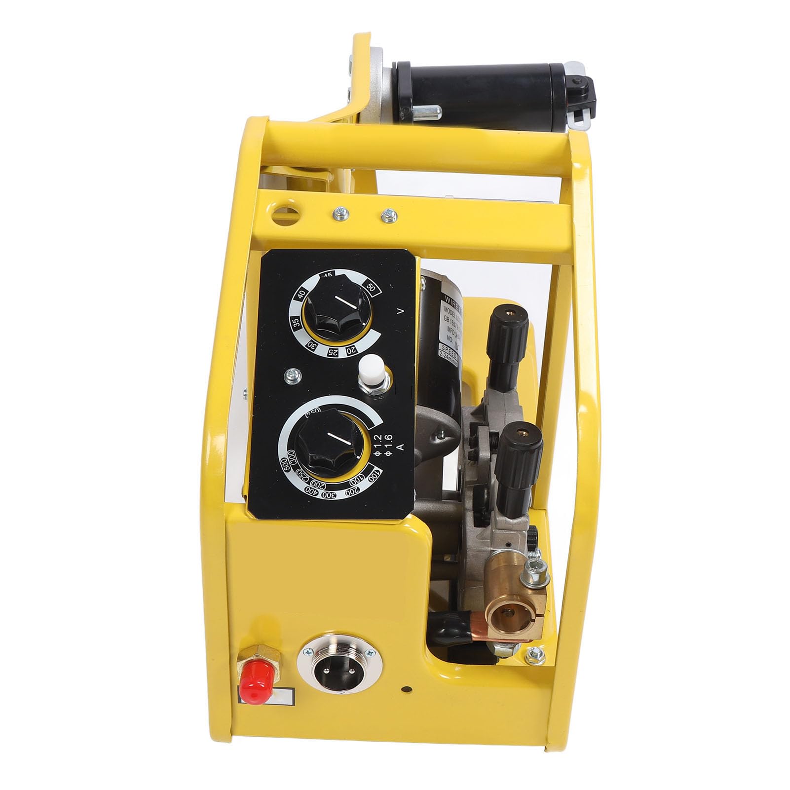 Jiawu Velocità del Filo a Doppia Trasmissione 350A 1,5-20 M/min velocità, Compatibile con Filo 0,8-1,2 Mm, Materiale Premium, per gli Appassionati di Saldatura