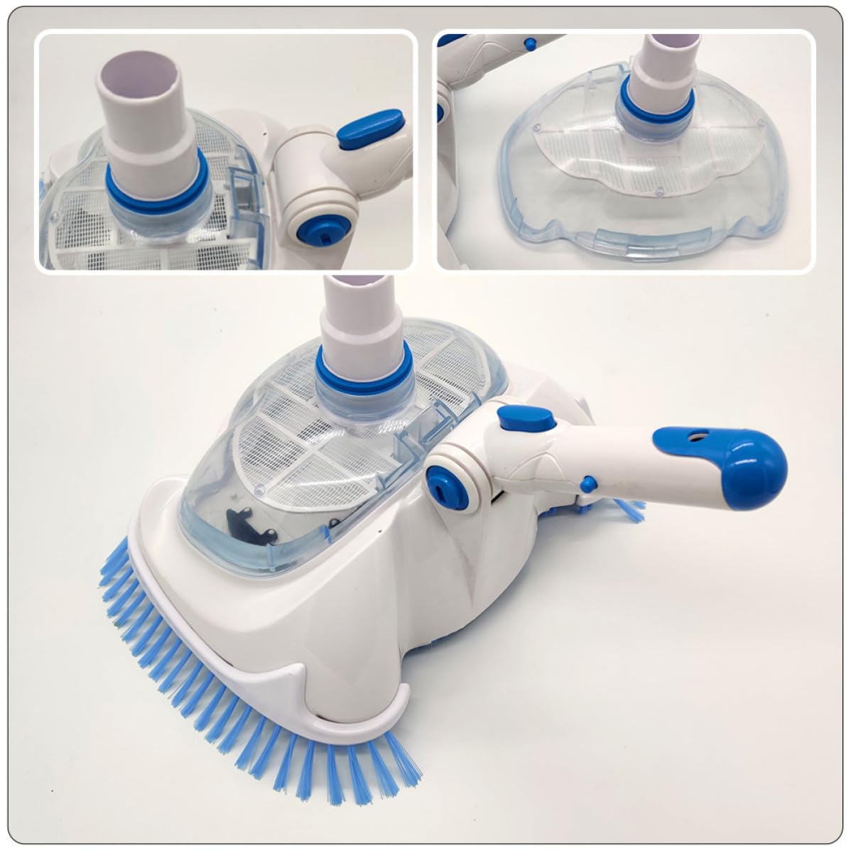 Tête D’aspiration pour Piscine en Plastique à Clip, Nettoyage Facile