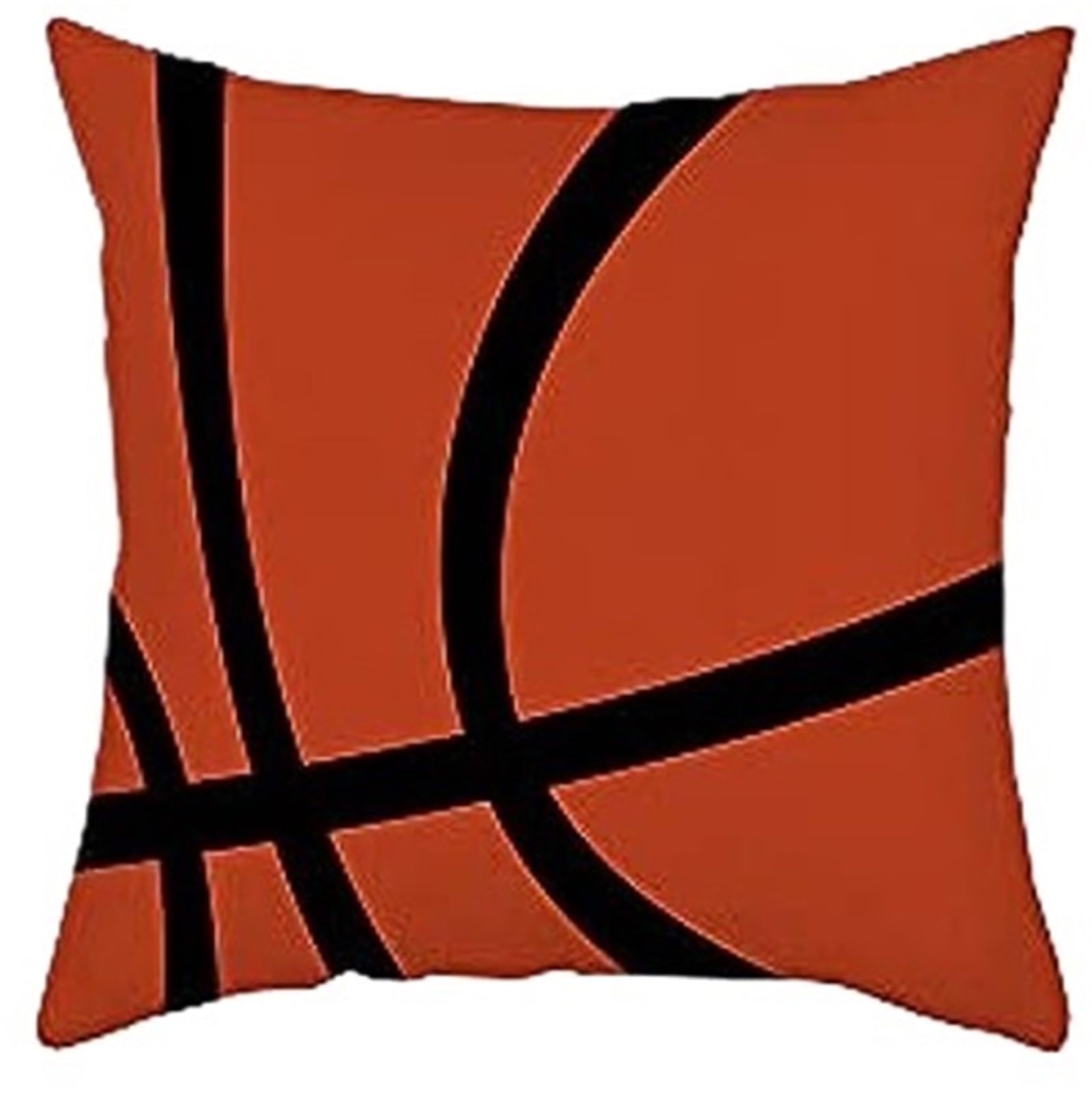 GIYXHU 45x45 Square Cushion Decorative Sofa Football Pattern Printing Pillow for Sofa(Color4)