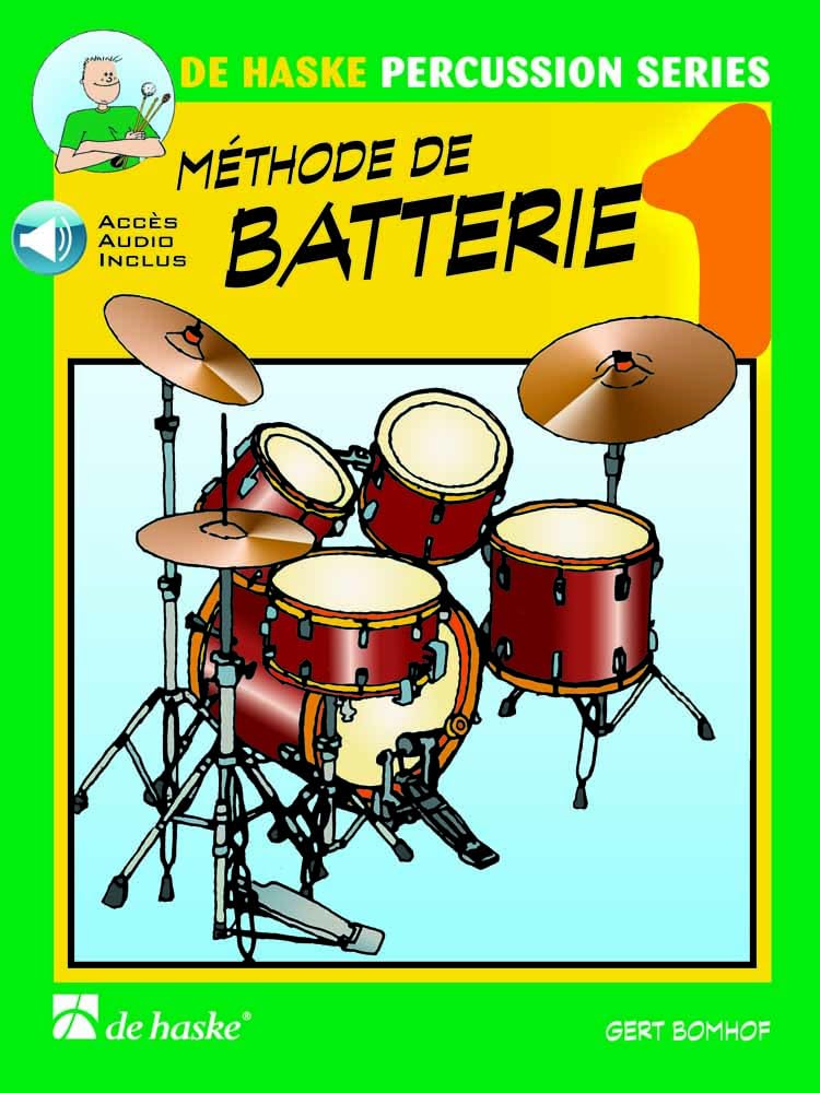 Gert bomhof : methode de batterie 1 - recueil + enregistrement(s) en ligne