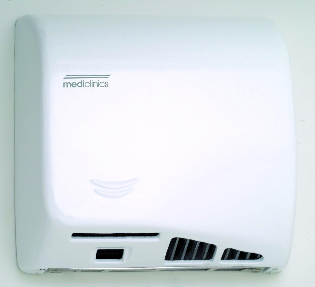 M06AF Speedflow Automatic Hand Dryer, One-piece Cast Iron Cover White Porcelain Finish, Universal Voltage, Maximum Robustness and Vandal-proof, Suitable for Very High Traffic Facilities