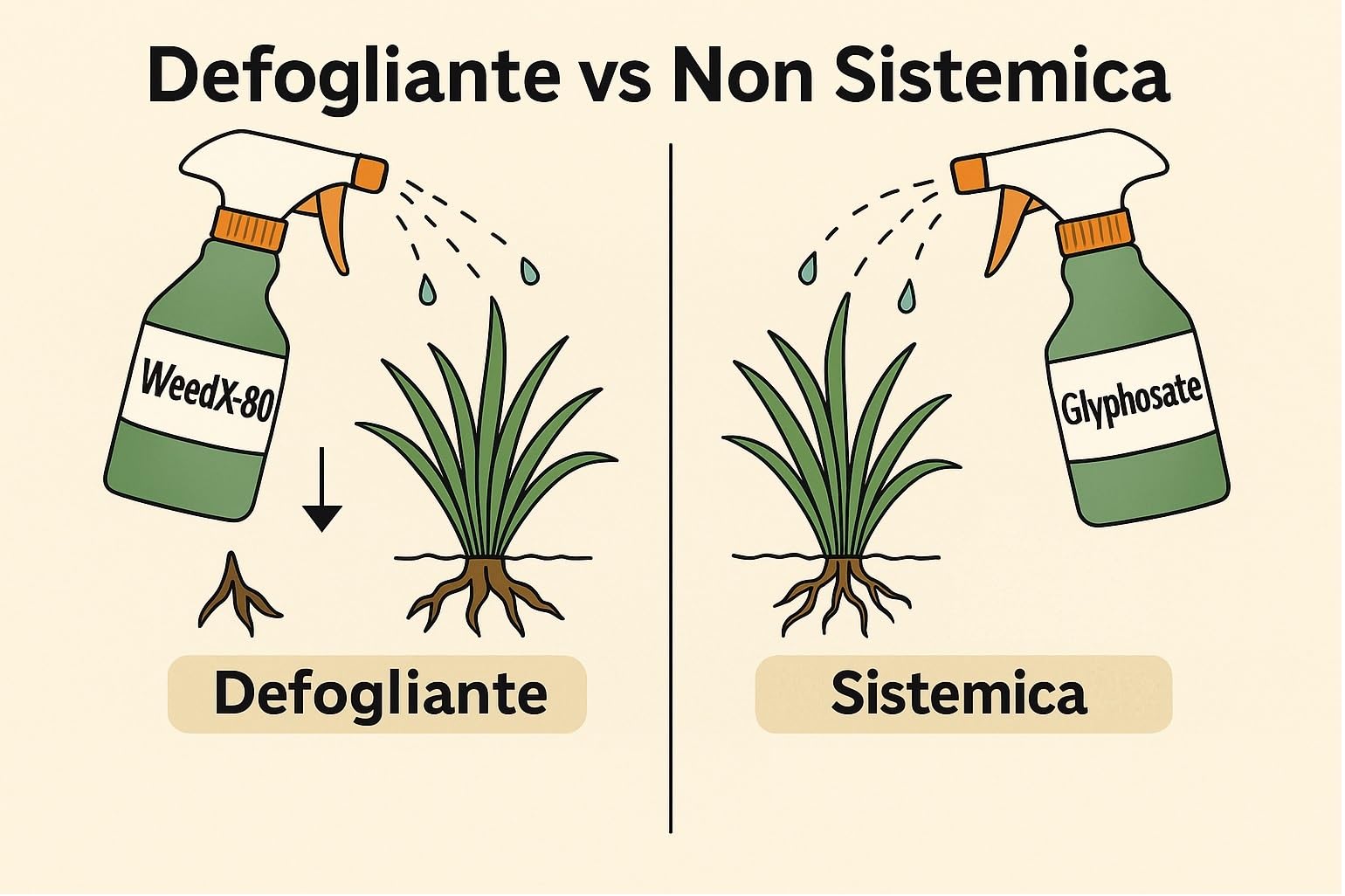 Naturìì WeedX-80 - Erbicida totale Concentrato ad Elevato Contenuto di Acido Acetico per il Controllo Efficace delle Infestanti - 5 kg
