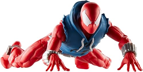 Miniatura 8 de MARVEL Legends Series Scarlet Spider, Spider-Man Comics Figura de acción coleccionable de 6 pulgadas