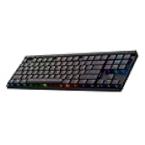 Logitech G515 Wireless Gaming Keyboard TKL, LIGHTSYNC RGB, Thin Tenkeyless Design, Double-Shot PBT Keycaps, Tactile Brown Mechanical Switches - Black